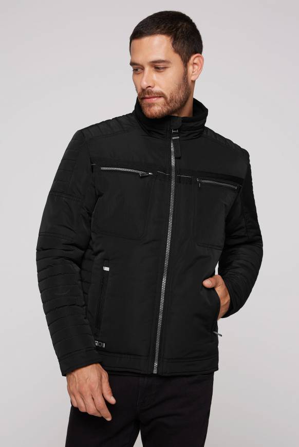 Soccx Winterjacke im Biker-Design black