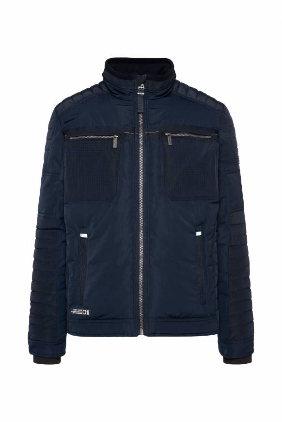 Soccx Winterjacke Im Biker-Design Blue Navy