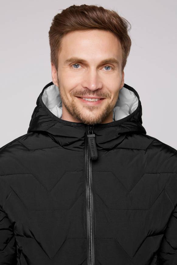 Soccx Winterjacke Mit Stepp-Design Black