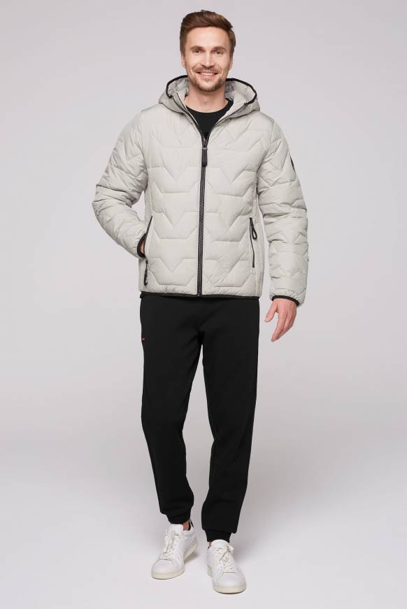 Soccx Winterjacke Mit Stepp-Design Light Grey