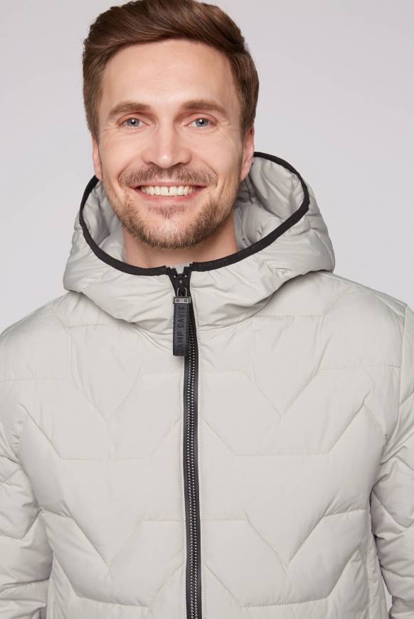 Soccx Winterjacke Mit Stepp-Design Light Grey