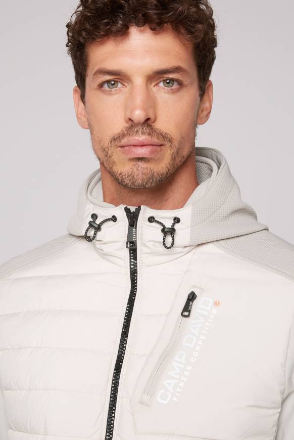 Soccx Softshelljacke Im Materialmix Mit Kapuze Shell