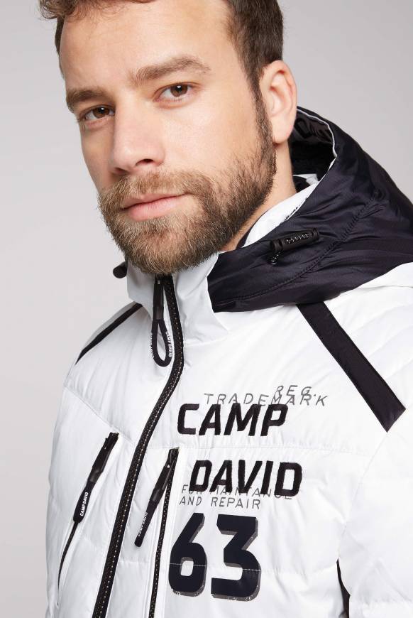 Soccx Steppjacke Im Colour Design Mit Logo Artworks Kitt