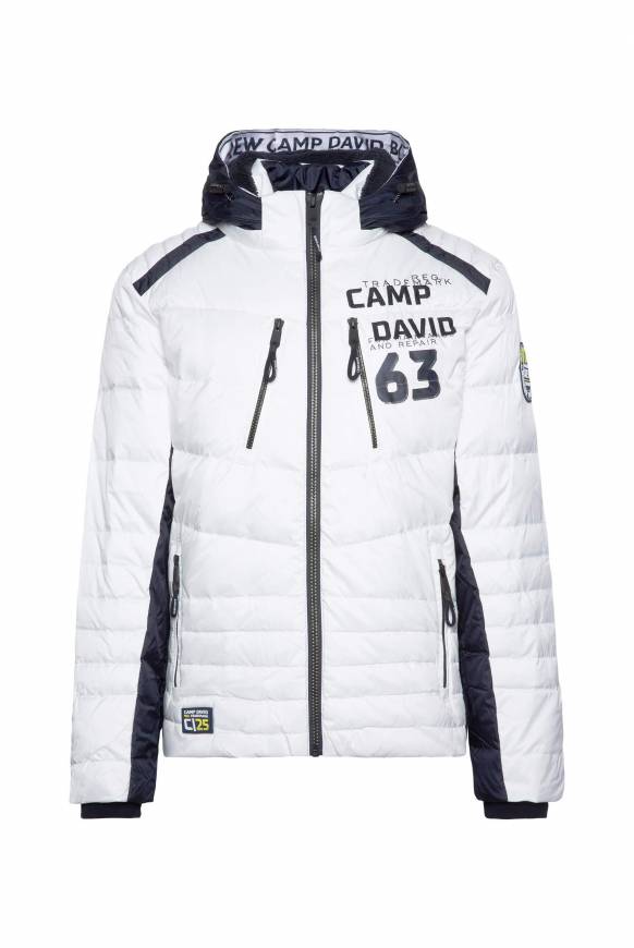 Soccx Steppjacke Im Colour Design Mit Logo Artworks Kitt