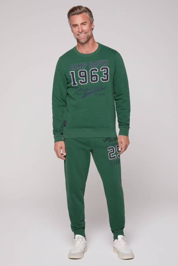 Soccx Sweatshirt Mit Artwork Im Retro-Style Raw Green