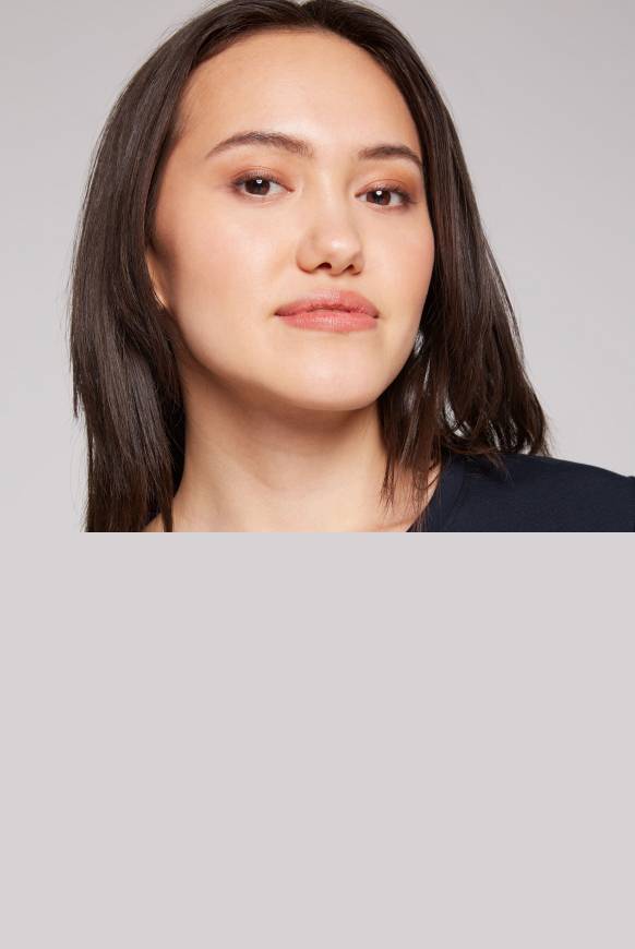 Soccx T-Shirt Mit Print Und Pailletten-Artwork Deep Sea S