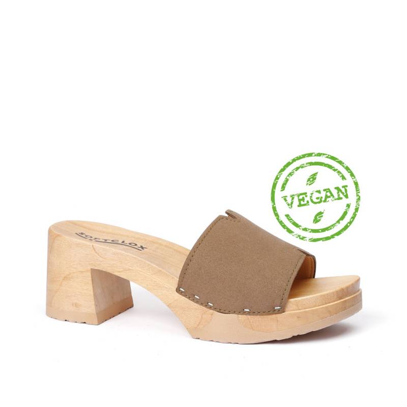 Softclox HENRIETTA vegan Velourseffekt tabacco (natur)