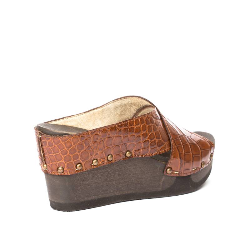 Softclox ALENA Krokoprint Braun