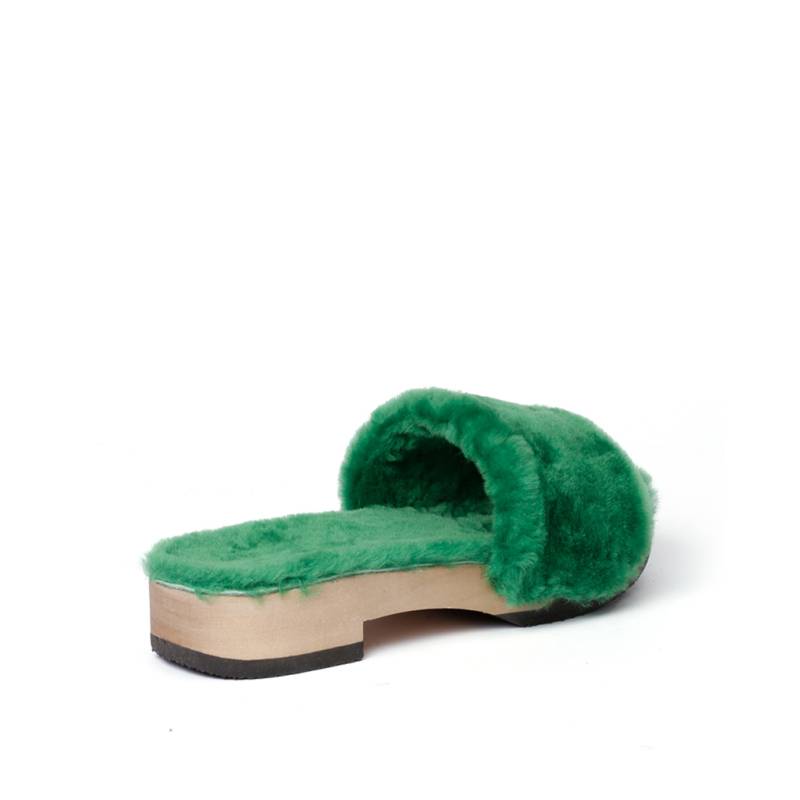 Softclox BEATE Lammfell/LF Freshgreen (hazelnut)