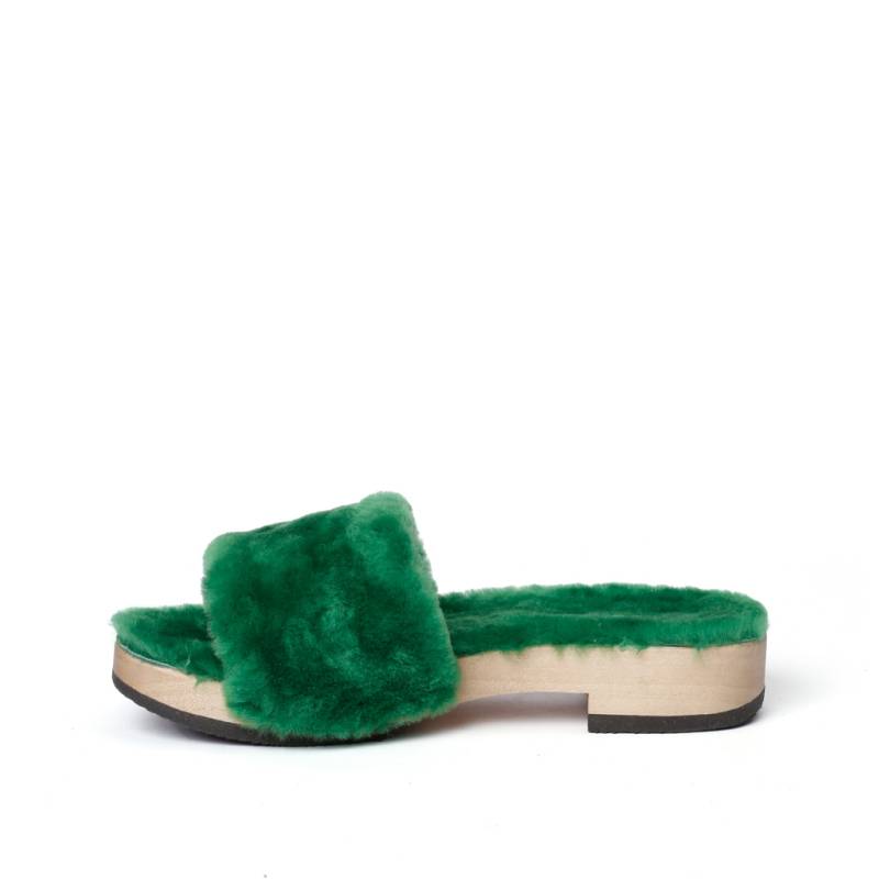 Softclox BEATE Lammfell/LF Freshgreen (hazelnut)