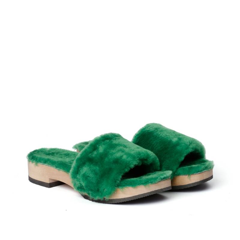 Softclox BEATE Lammfell/LF Freshgreen (hazelnut)