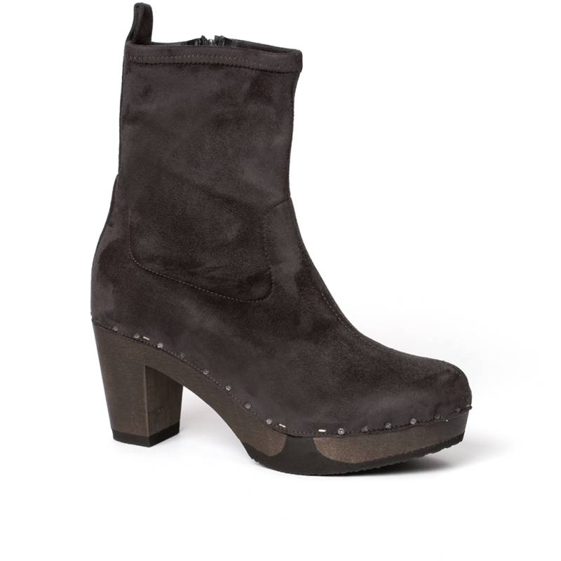 Softclox FABIA vegan Velourseffekt grau (dunkel)