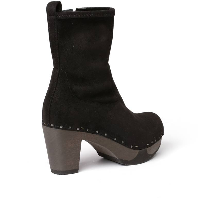 Softclox FABIA Vegan Velourseffekt Schwarz (dunkel)