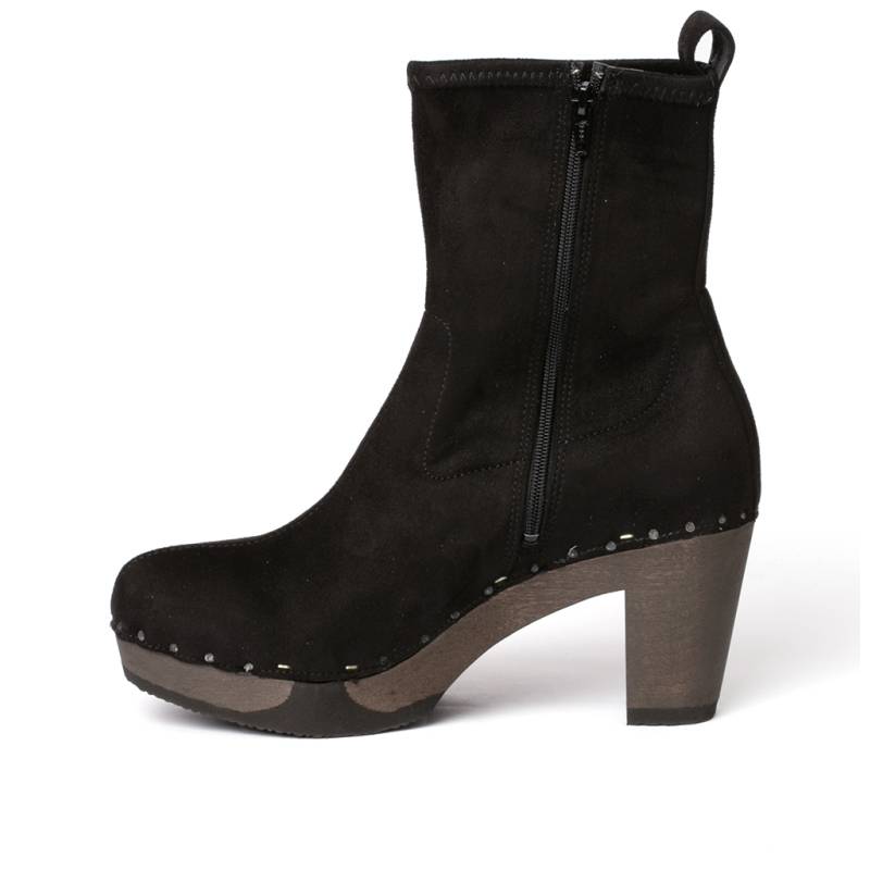 Softclox FABIA Vegan Velourseffekt Schwarz (dunkel)
