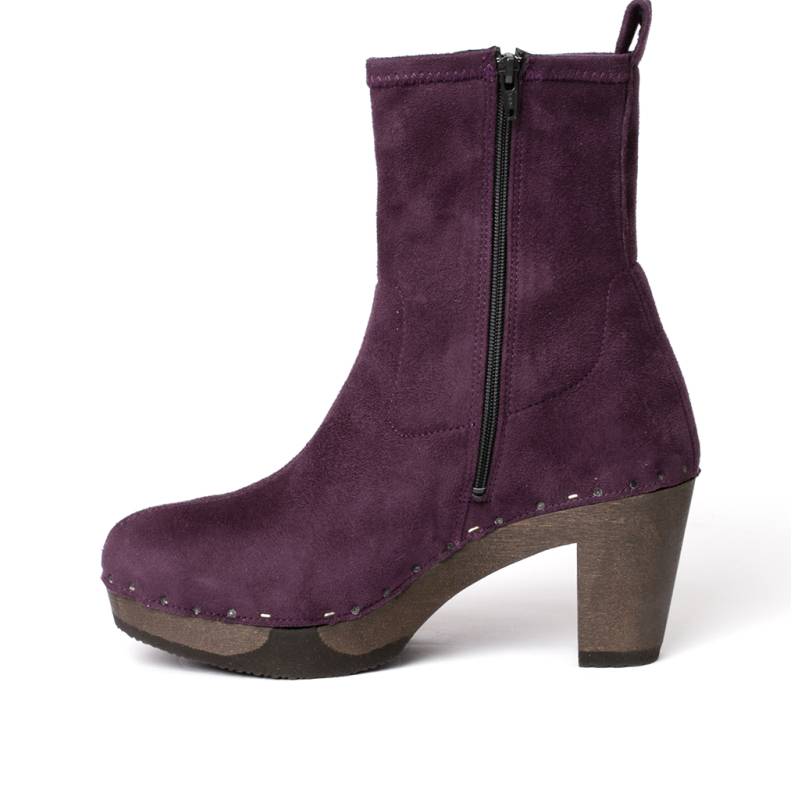 Softclox FABIA Vegan Velourseffekt Viola (dunkel)