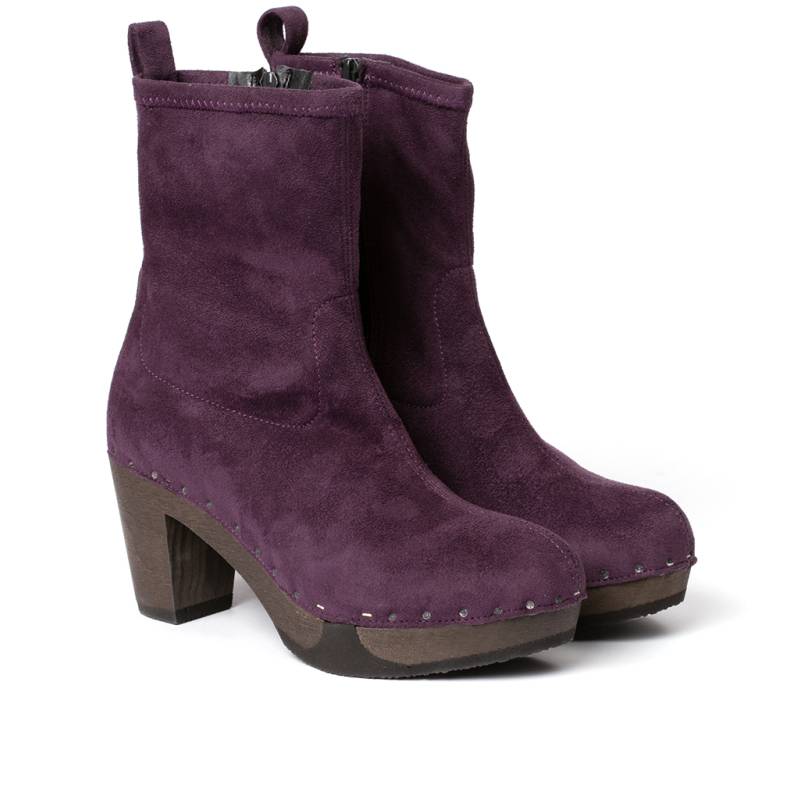 Softclox FABIA Vegan Velourseffekt Viola (dunkel)