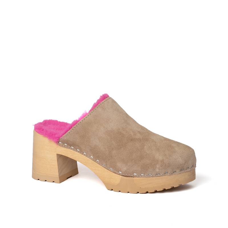 Softclox HANJA Kaschmir/Plüsch taupe/pink (natur)