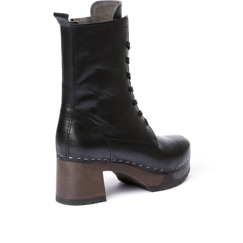 Softclox HELMA Bright Nappa Schwarz (dunkel)