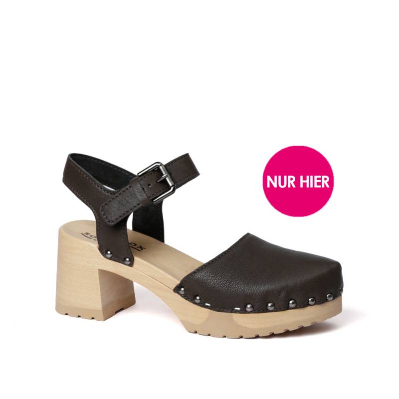 Softclox HOPE Washed Nappa dark grey (natur)