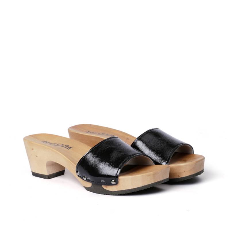 Softclox KELLY Silklack Schwarz (hazelnut)