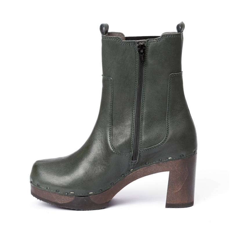 Softclox LAURENTIA Washed Nappa Oliv