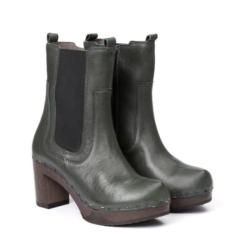 Softclox LAURENTIA Washed Nappa Oliv