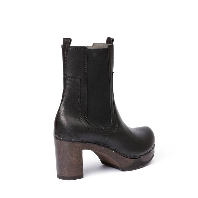 Softclox LAURENTIA Washed Nappa Schwarz