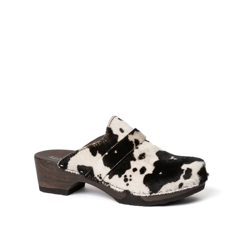 Softclox TAMINA Animalprint kuh schwarz (dunkel)