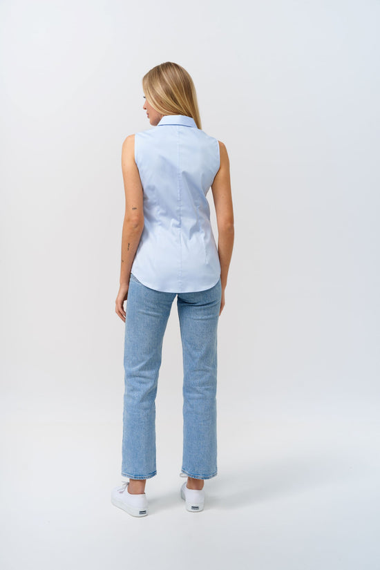 Soluzione Ärmellose Bluse Carlotta