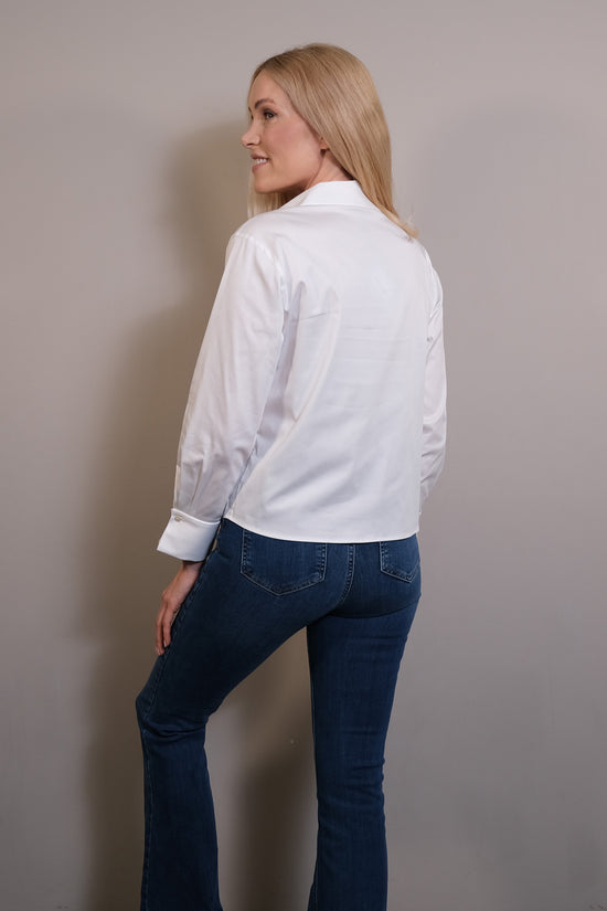 Soluzione Bluse Mit Umschlagsmanschette Dana