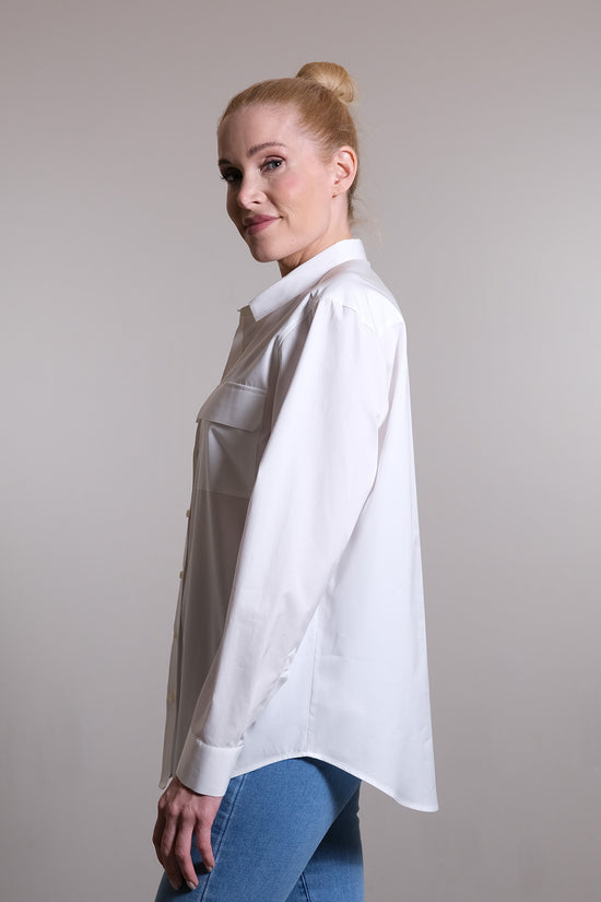 Soluzione Hembluse Mit KL Und Brusttaschen