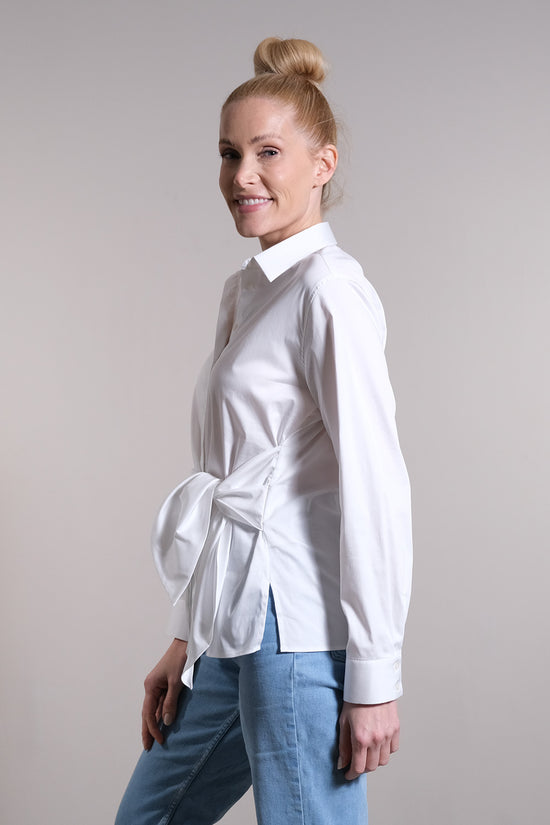 Soluzione Wickelbluse Mit Verdeckter KL