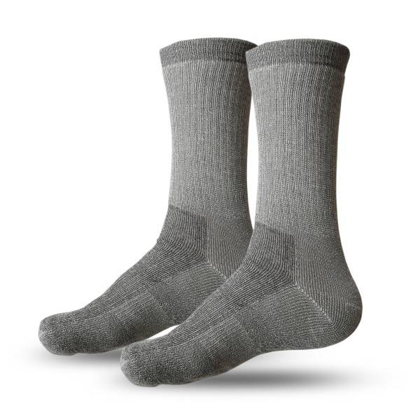 Sonia Originelli 1 Paar Ski Socken Wolle Winter Unisex Strümpfe grau
