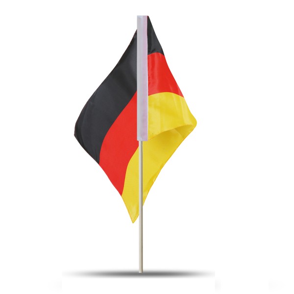 Sonia Originelli 10er Set Fahne Flagge Winkfahne "Deutschland" Germany Handfahne EM WM