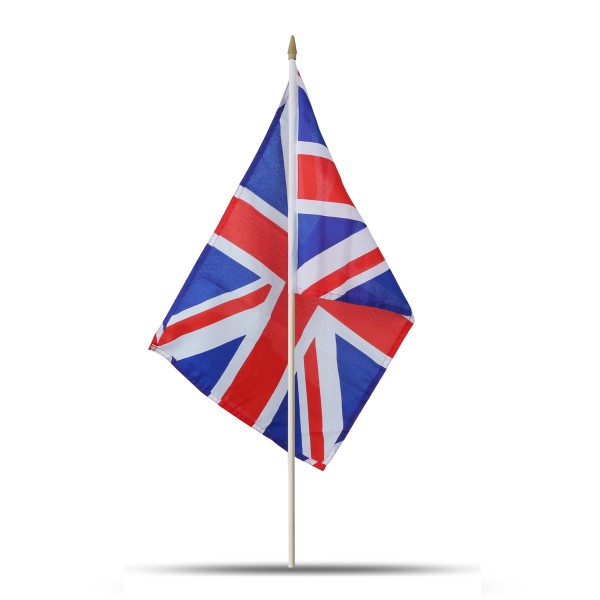 Sonia Originelli 10er Set Fahne Flagge Winkfahne "Grossbritannien" GB UK Handfahne EM WM