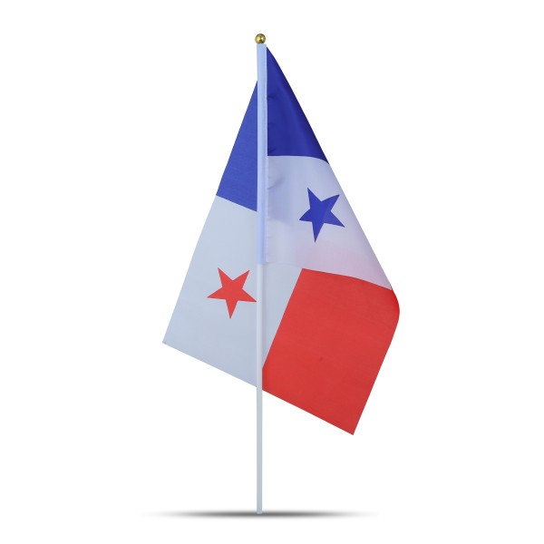 Sonia Originelli 10er Set Fahne Flagge Winkfahne "Panama" Handfahne EM WM