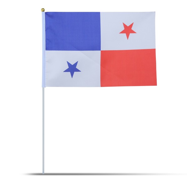 Sonia Originelli 10er Set Fahne Flagge Winkfahne "Panama" Handfahne EM WM