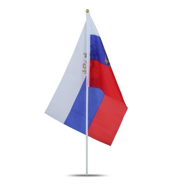 Sonia Originelli 10er Set Fahne Flagge Winkfahne "Russland" Russia Wappen Handfahne EM WM