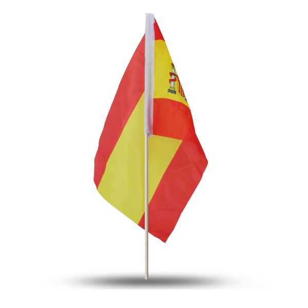 Sonia Originelli 10er Set Fahne Flagge Winkfahne "Spanien" Spain Espana Handfahne EM WM