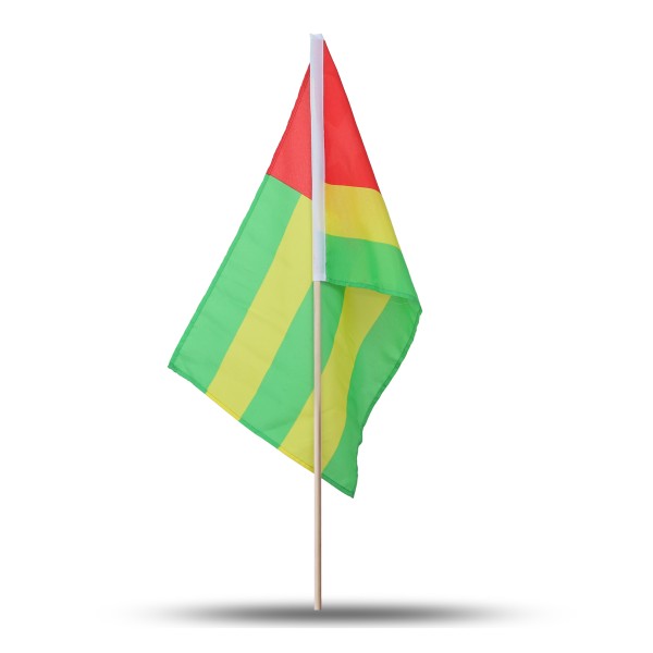 Sonia Originelli 10er Set Fahne Flagge Winkfahne "Togo" Handfahne EM WM