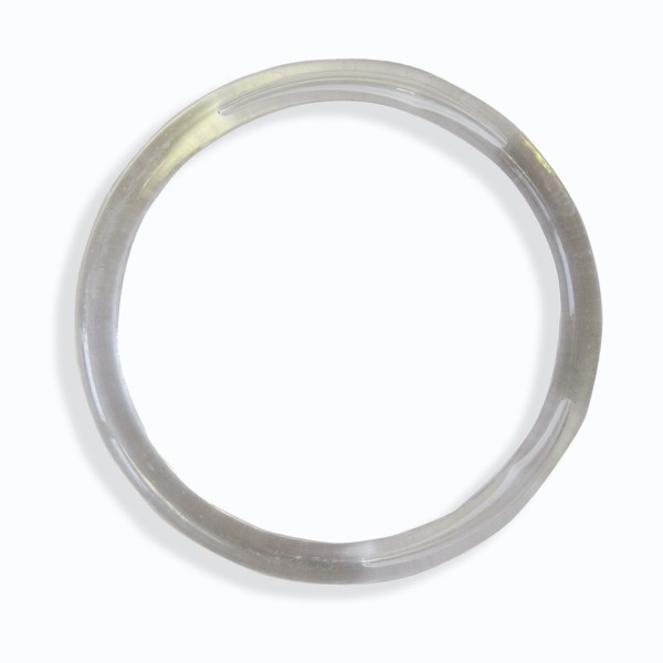 Sonia Originelli 10er SET Schalhalter Transparent Ring Kunststoff