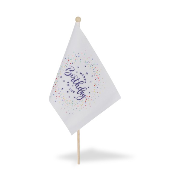 Sonia Originelli 2 Er Set Tischfähnchen "Happy Birthday" Geburtstag Tischdeko Party