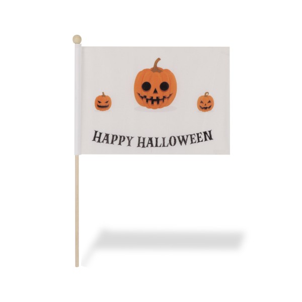 Sonia Originelli 2 Er Set Tischfähnchen "Happy Halloween" Kürbis Party