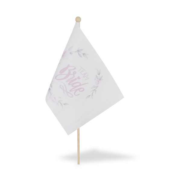 Sonia Originelli 2 Er Set Tischfähnchen "Team Bride" JGA Jungesellinenabschied