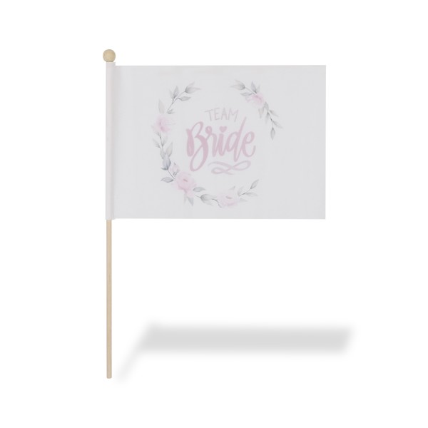 Sonia Originelli 2 Er Set Tischfähnchen "Team Bride" JGA Jungesellinenabschied