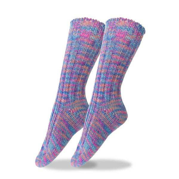 Sonia Originelli 2 Paar Alpakasocke Multicolour Winter Warm Schaf Wolle