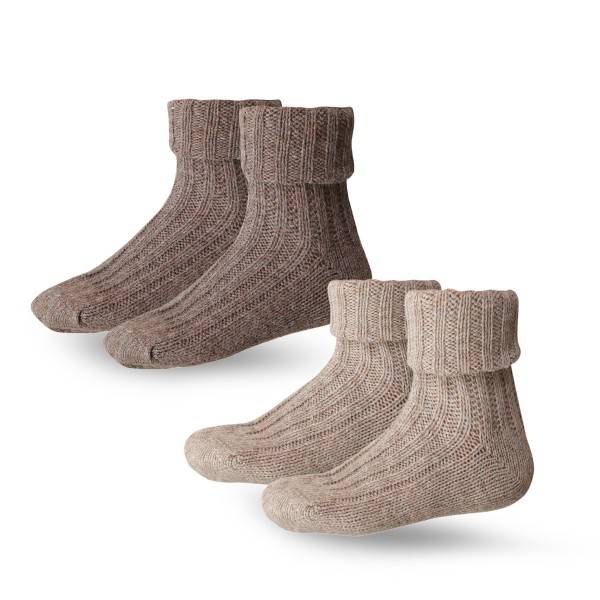Sonia Originelli 2 Paar Alpakasocken "dick" Alpakawolle Winter Unisex
