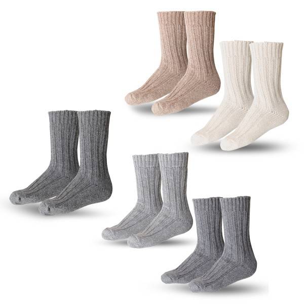 Sonia Originelli 2 Paar Alpakasocken "dick" Alpakawolle Winter Unisex