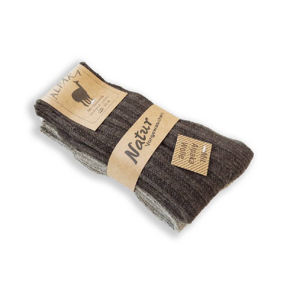 Sonia Originelli 2 Paar Alpakasocken "medium" Alpakawolle Winter Unisex Sonia Originelli 2 Paar Alpakasocken "medium" Alpakawolle Winter Unisex