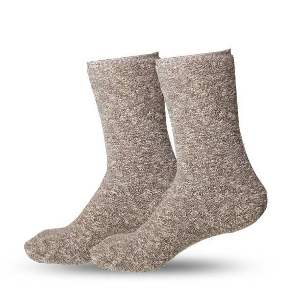 Sonia Originelli 2 Paar Damen Socken Meliert Baumwolle Umschlag